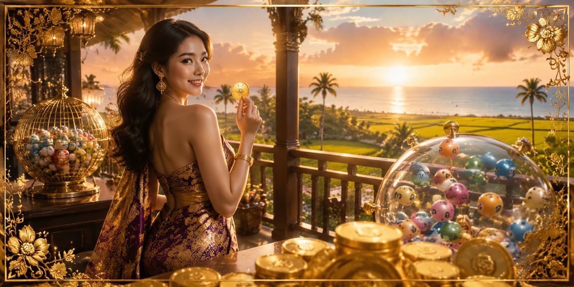 Loteri Kedah dengan motif batik tempatan dan paparan promosi eksklusif platform 60an