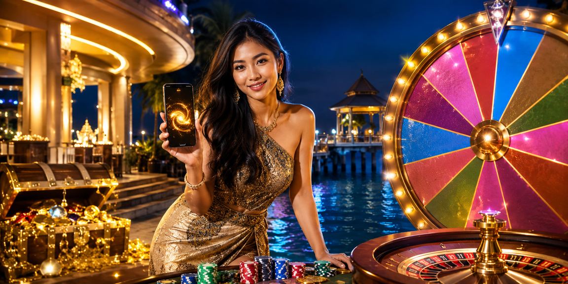 Roulette Terengganu dengan suasana kasino moden untuk pemain 60an Malaysia
